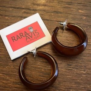 Rara Avis by Iris Apfel hoop earrings